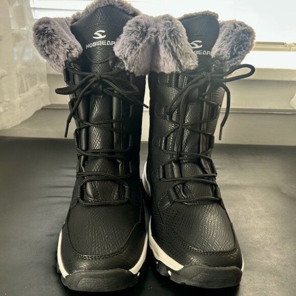HOBIBEAR - Women's Winter Boots, NWOT Size 9 - Picture 2 of 5